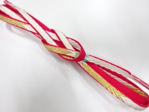 未使用品　正絹　手組帯締め